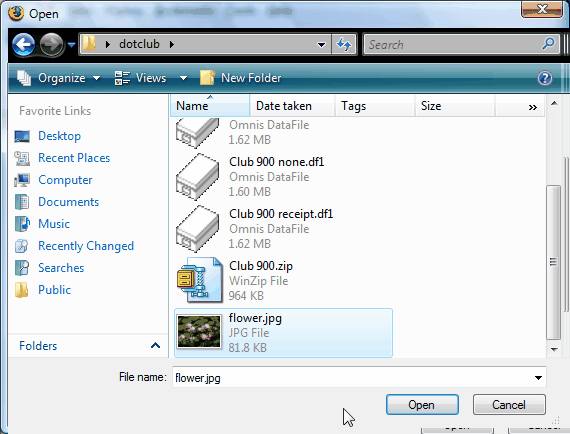 email attach file